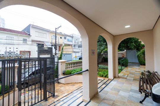 Área Externa de apartamento para alugar com 1 quarto, 45m² em Mirandópolis, São Paulo