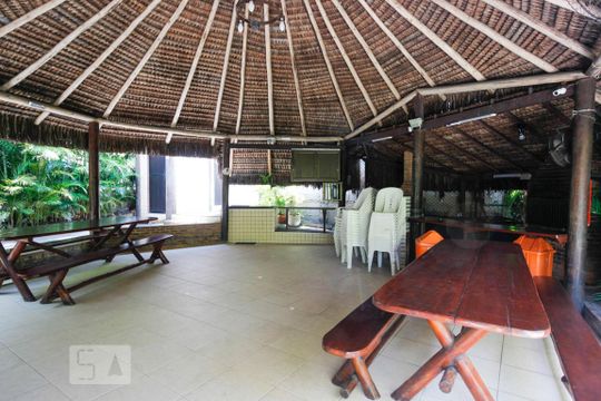 Área comum - Churrasqueira de apartamento para alugar com 2 quartos, 91m² em Recreio dos Bandeirantes, Rio de Janeiro