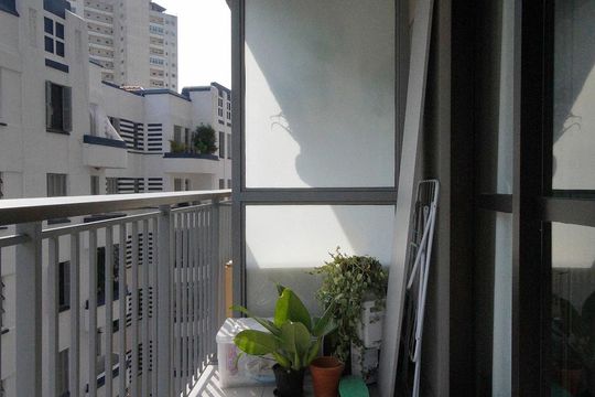 Varanda de kitnet/studio para alugar com 1 quarto, 30m² em República, São Paulo