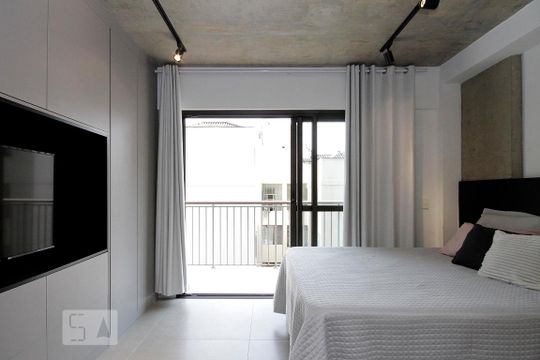 Studio de kitnet/studio para alugar com 1 quarto, 30m² em República, São Paulo