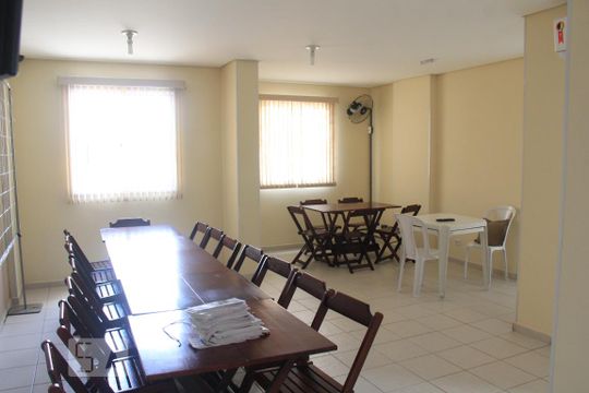 Área comum - Salão de festas de apartamento à venda com 2 quartos, 51m² em Jardim Roma, Jundiaí