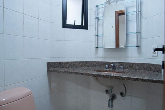 Banheiro da Suíte de apartamento para alugar com 3 quartos, 116m² em Parque Mandaqui, São Paulo