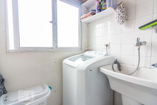 Área de Serviço de apartamento à venda com 2 quartos, 52m² em Rio Pequeno, São Paulo