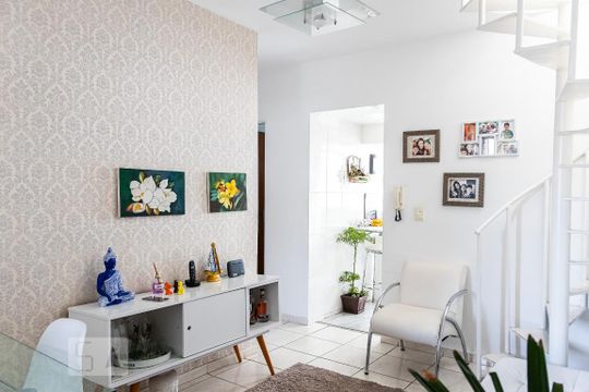 Sala de apartamento para alugar com 3 quartos, 140m² em Jardim Atlântico, Belo Horizonte
