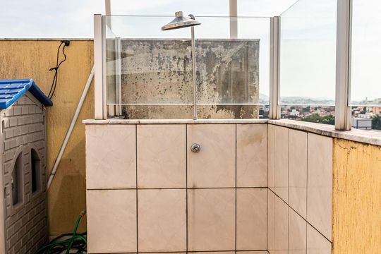Ducha de apartamento para alugar com 3 quartos, 140m² em Jardim Atlântico, Belo Horizonte