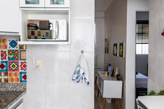Cozinha de apartamento para alugar com 3 quartos, 140m² em Jardim Atlântico, Belo Horizonte