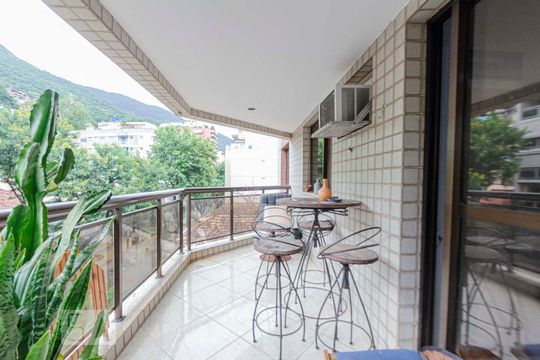 Varanda da Sala de apartamento à venda com 4 quartos, 120m² em Tijuca, Rio de Janeiro