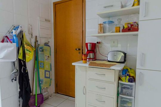 Cozinha de apartamento à venda com 4 quartos, 120m² em Tijuca, Rio de Janeiro