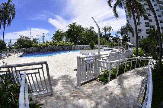 Área comum - Piscina de apartamento para alugar com 3 quartos, 119m² em Jacarepaguá, Rio de Janeiro