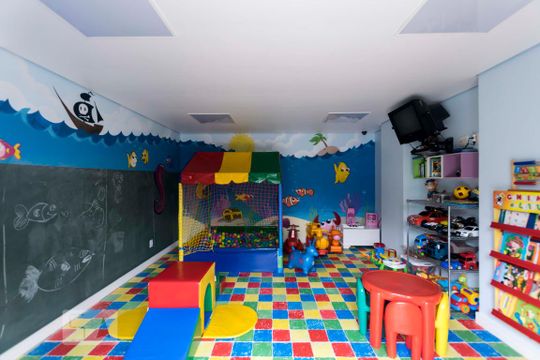 Área comum - Brinquedoteca de apartamento para alugar com 2 quartos, 64m² em Ipiranga, São Paulo