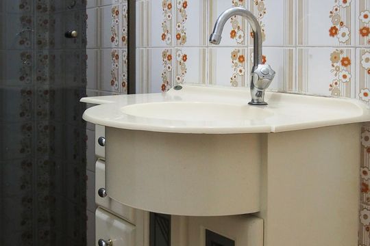 Banheiro de apartamento à venda com 1 quarto, 49m² em Bela Vista, São Paulo