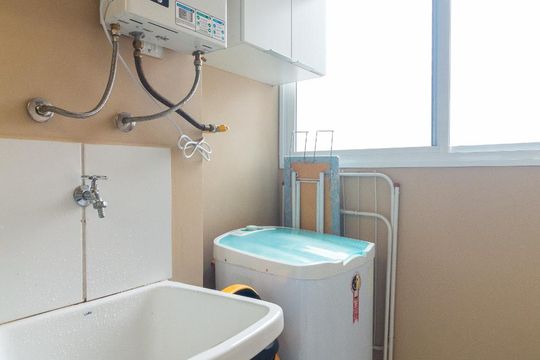 Área de Serviço de apartamento à venda com 2 quartos, 60m² em Santo Amaro, São Paulo