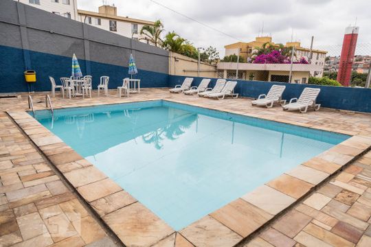 Área comum - Piscina de apartamento à venda com 2 quartos, 57m² em Vila Jacuí, São Paulo