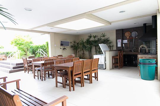 Área comum - Churrasqueira de apartamento à venda com 2 quartos, 46m² em Cambuci, São Paulo
