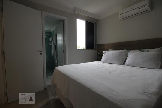 Suíte de apartamento à venda com 3 quartos, 70m² em Paraíso do Morumbi, São Paulo