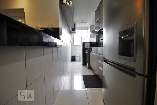 Cozinha de apartamento à venda com 3 quartos, 70m² em Paraíso do Morumbi, São Paulo