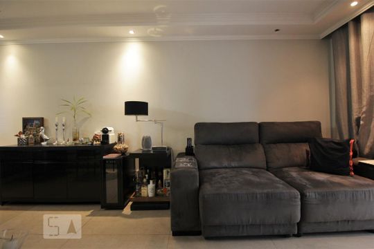 Sala de apartamento à venda com 3 quartos, 70m² em Paraíso do Morumbi, São Paulo