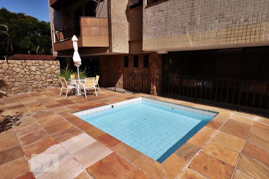 Área comum - Piscina de apartamento à venda com 3 quartos, 146m² em Recreio dos Bandeirantes, Rio de Janeiro