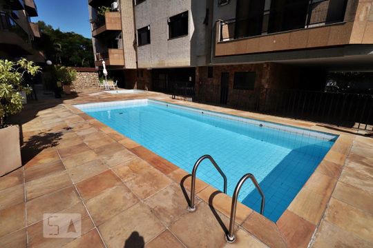 Área comum - Piscina de apartamento à venda com 3 quartos, 146m² em Recreio dos Bandeirantes, Rio de Janeiro