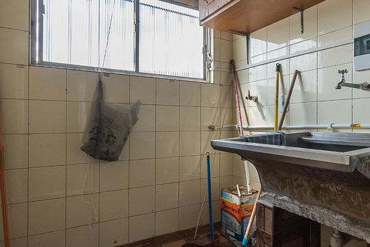 Área de Serviço de apartamento à venda com 2 quartos, 55m² em Vila Fachini, São Paulo