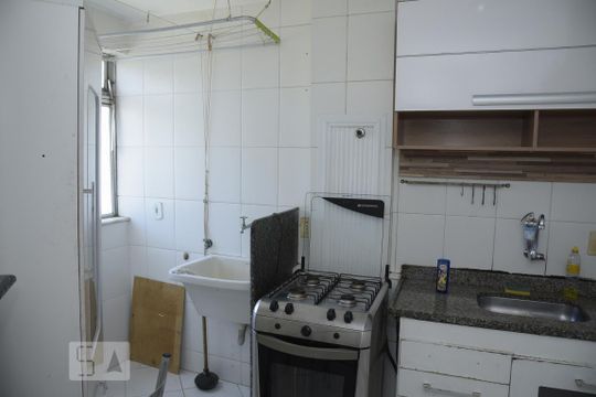 Cozinha de apartamento à venda com 2 quartos, 55m² em Jacarepaguá, Rio de Janeiro