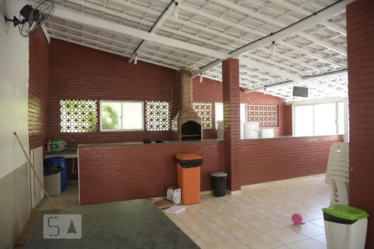 Área comum - Salão de festas churrasqueira de apartamento à venda com 2 quartos, 55m² em Jacarepaguá, Rio de Janeiro
