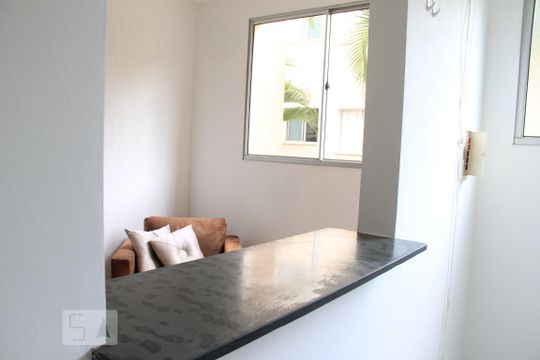Cozinha de apartamento para alugar com 2 quartos, 55m² em Vila Campos Sales, Jundiaí