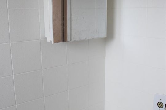 Banheiro de apartamento para alugar com 1 quarto, 55m² em Vila Clementino, São Paulo
