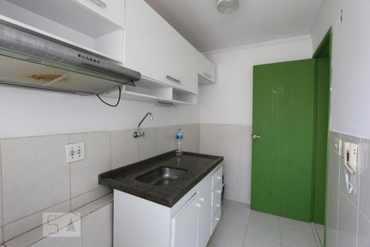 cozinha de apartamento à venda com 2 quartos, 65m² em Jardim Leonor, São Paulo