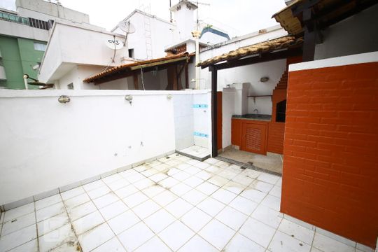 Área externa cobertura de apartamento à venda com 3 quartos, 159m² em Icaraí, Niterói