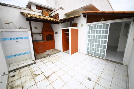 Área externa cobertura de apartamento à venda com 3 quartos, 159m² em Icaraí, Niterói