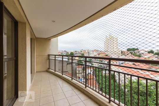 Varanda de apartamento para alugar com 3 quartos, 130m² em Santa Teresinha, São Paulo