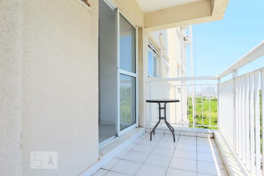 Varanda da Sala de apartamento à venda com 2 quartos, 61m² em Curicica, Rio de Janeiro