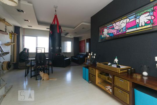 Sala de apartamento à venda com 3 quartos, 140m² em Saúde, São Paulo
