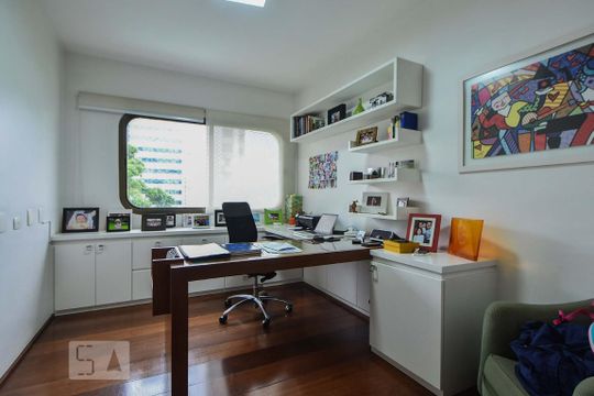 Escritório  de apartamento para alugar com 3 quartos, 320m² em Campo Belo, São Paulo