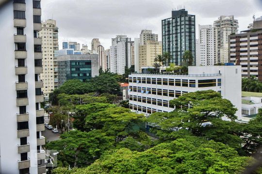 Vista de apartamento para alugar com 3 quartos, 320m² em Campo Belo, São Paulo