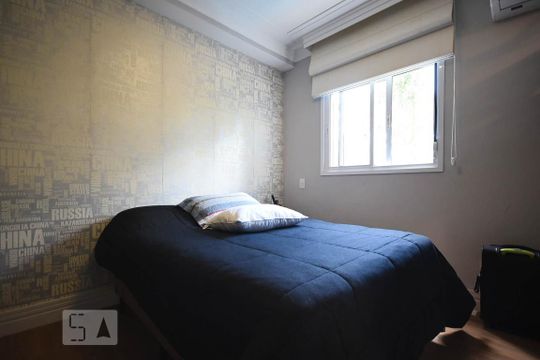 Suíte  de apartamento à venda com 1 quarto, 47m² em Vila Andrade, São Paulo