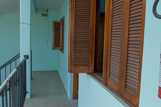 varanda de apartamento à venda com 1 quarto, 25m² em Campina, São Leopoldo