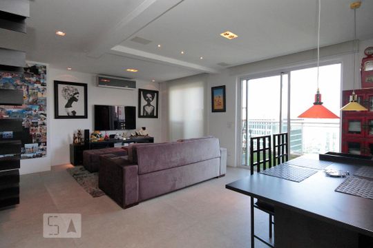 Sala de apartamento à venda com 1 quarto, 105m² em Cerqueira César, São Paulo