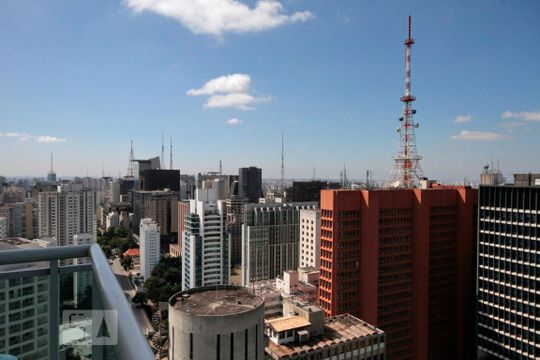 Vista de apartamento à venda com 1 quarto, 105m² em Cerqueira César, São Paulo