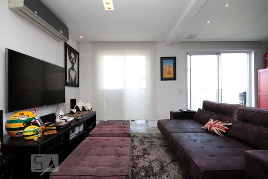 Sala de apartamento à venda com 1 quarto, 105m² em Cerqueira César, São Paulo