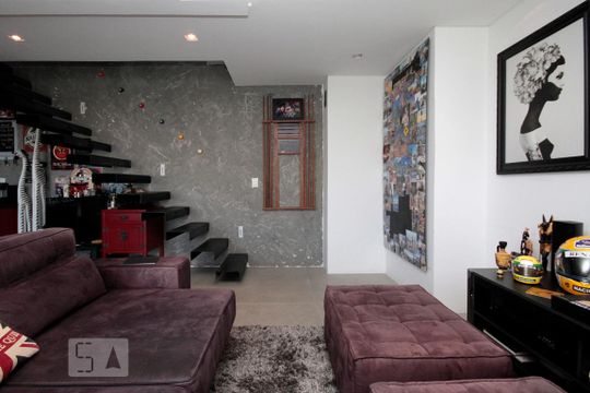 Sala de apartamento para alugar com 1 quarto, 105m² em Cerqueira César, São Paulo