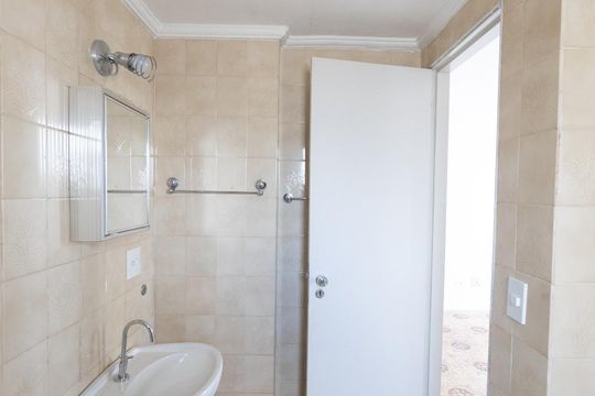 Banheiro Social de apartamento à venda com 1 quarto, 60m² em Vila Gomes Cardim, São Paulo