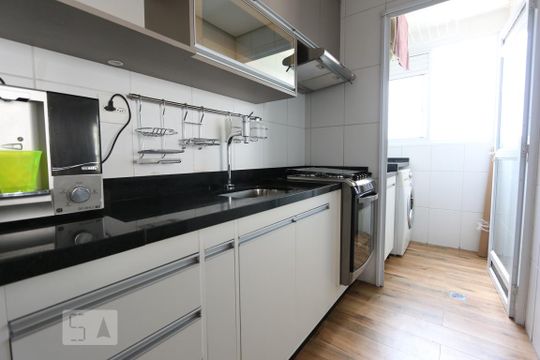 cozinha de apartamento à venda com 3 quartos, 64m² em Jardim Caboré, São Paulo