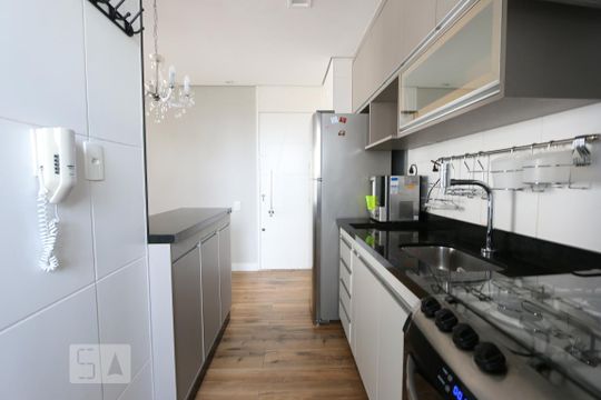cozinha de apartamento à venda com 3 quartos, 64m² em Jardim Caboré, São Paulo