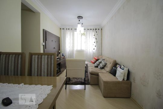 Sala de apartamento à venda com 2 quartos, 47m² em São Pedro, Osasco