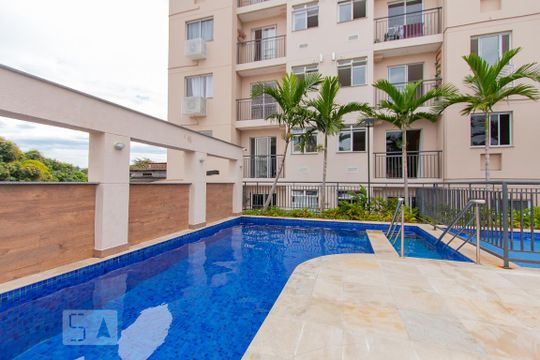 Área comum - Piscina de apartamento para alugar com 2 quartos, 50m² em Barreto, Niterói