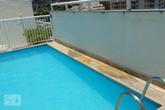 Área comum - Piscina de apartamento para alugar com 2 quartos, 66m² em Centro, Niterói