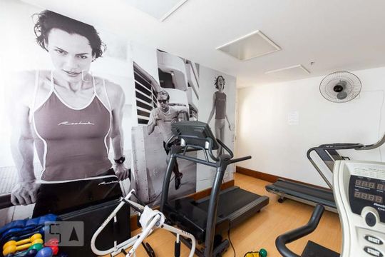 Área comum - Academia de apartamento para alugar com 2 quartos, 66m² em Centro, Niterói