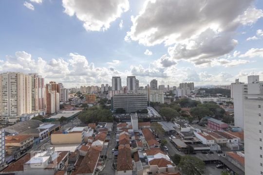Vista Sala de apartamento para alugar com 2 quartos, 70m² em Parque São Jorge, São Paulo
